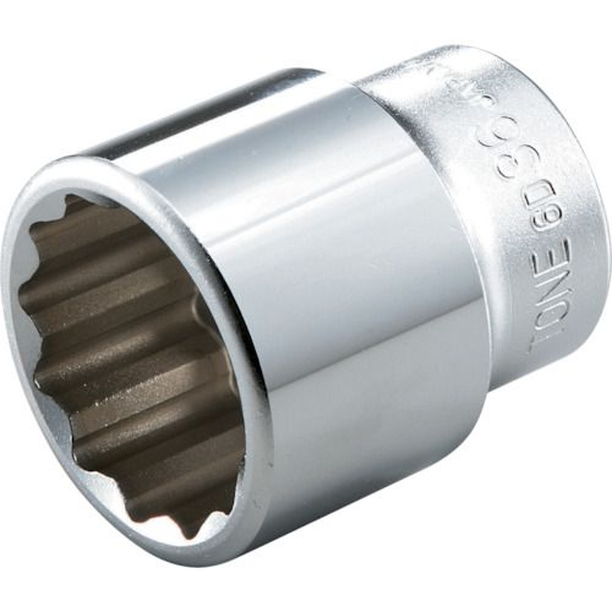 【期間限定!対象商品P2～20倍】 ＴＯＮＥ　ソケット（１２角）　対辺寸法６３ｍｍ　全長８３ｍｍ　1個 (6D63)
