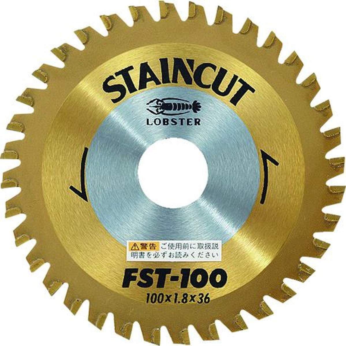 【期間限定!対象商品P2～20倍】 エビ　チップソー　ステンカット　１００ｍｍ　1枚 (FST100)