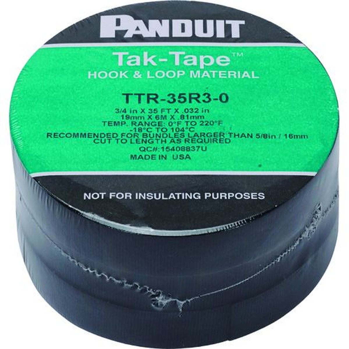 【SS押さえる 38万商いもの以上10%OFF】 ＰＡＮＤＵＩＴ タック磁気テープ（渦巻形印字機）１０．７ｍＸ３巻入り口・入口 1Ｐｋ (TTR35R30)