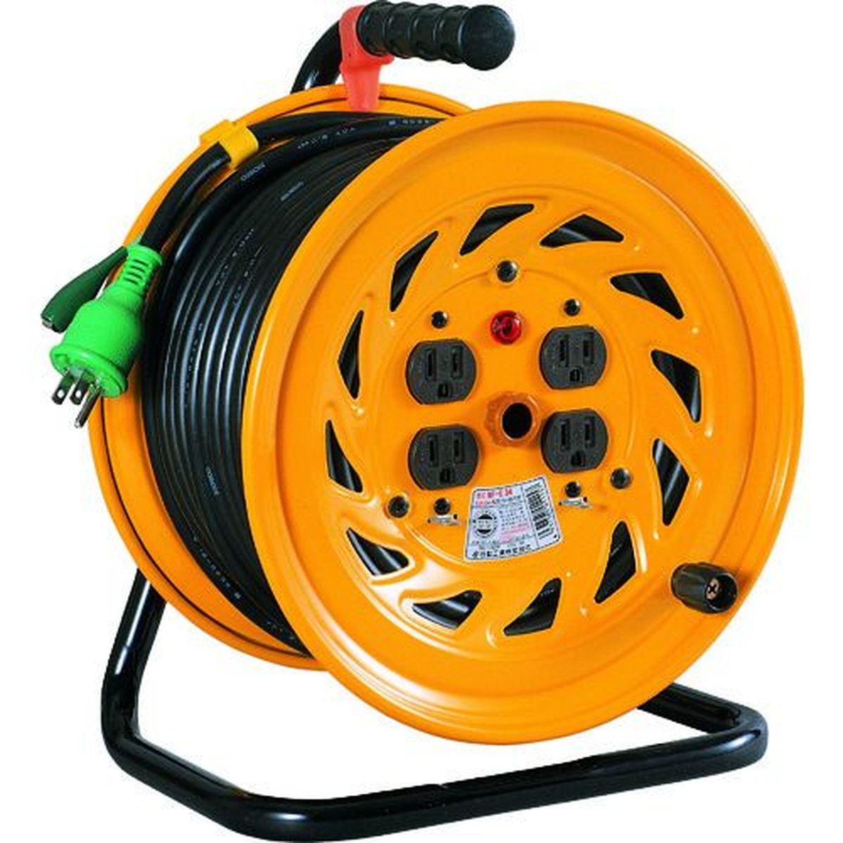 【期間限定!対象商品P2～20倍】 ＮＩＣＨＩＤＯ　電工ドラム　アース付　３０ｍ　1台 (NFE34)