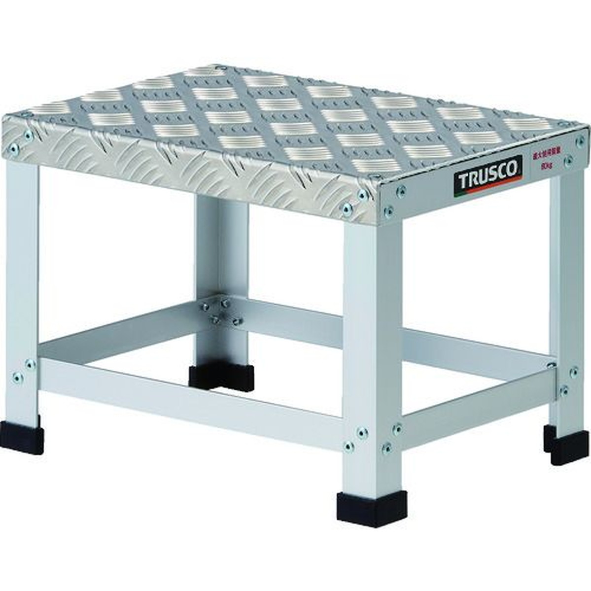 【期間限定!対象商品P2～20倍】 ＴＲＵＳＣＯ　ローハイシステムステップ　アルミ製足踏台　３５０Ｘ２５０ＸＨ２５０　1台 (LH3525A)