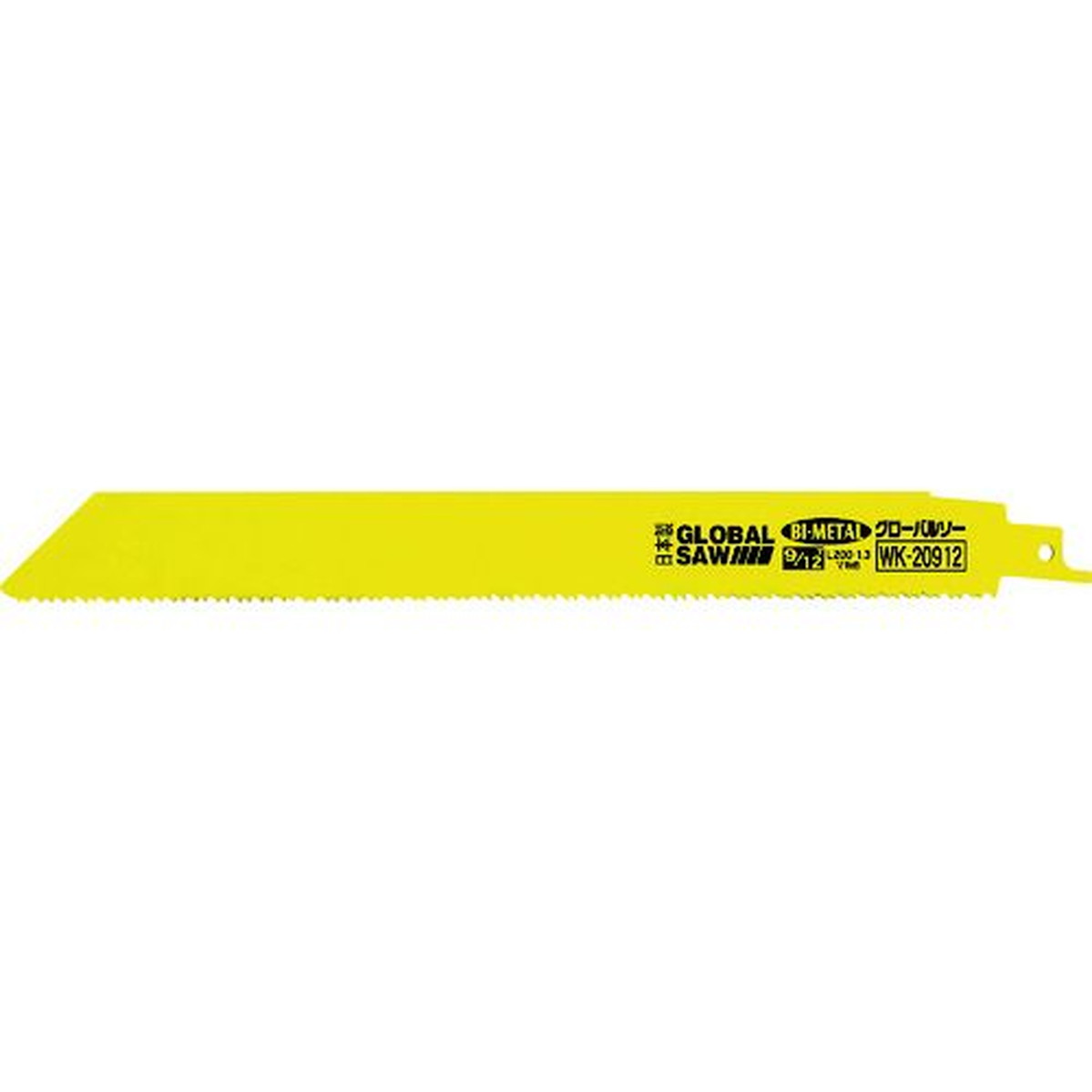 【SS押さえる 38万商いもの以上10%OFF】 モトユキ グローバルソー バリギレ バイメタルセーバーソーブレード （５枚入） 1Ｐｋ (WK15912)