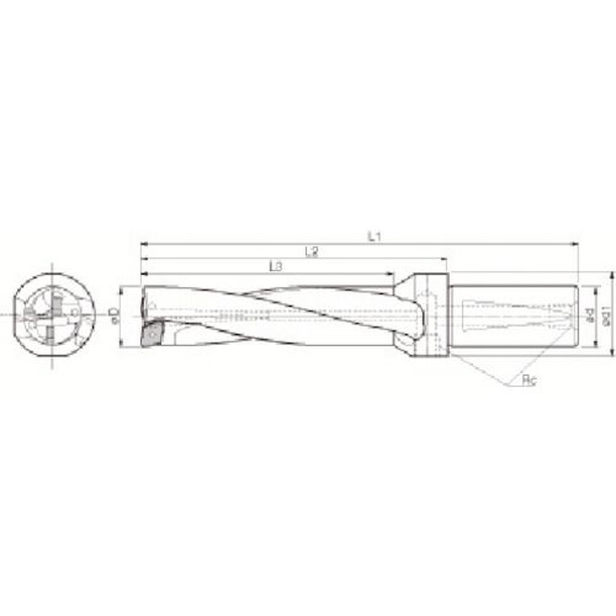【SS制限事項 38万商いもの以上10%OFF】 京セラ 神通力せん孔機 ＤＲＺ型用ホルダ 産業深さ４×コロンビア特別区 1個 (S32DRZ2911610)