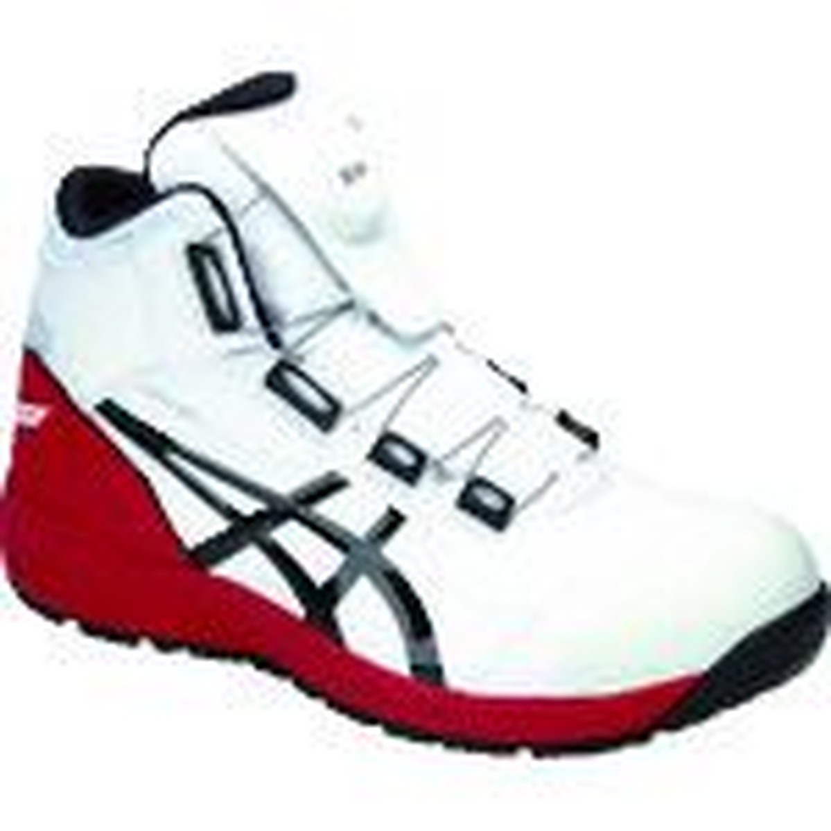 【期間限定!対象商品P2～20倍】 ＡＳＩＣＳ ウィンジョブＣＰ３０４ ＢＯＡ ホワイト×ブラック ２２．５ｃｍ 1足 (1271A030.10022.5)