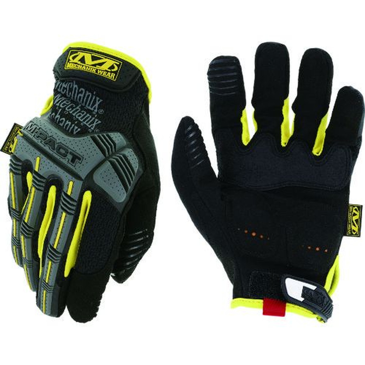 【期間限定!対象商品P2～20倍】 ＭＥＣＨＡＮＩＸ　Ｍ－Ｐａｃｔ　ブラック／イエロー　ＸＬ　1双 (MPT01011)