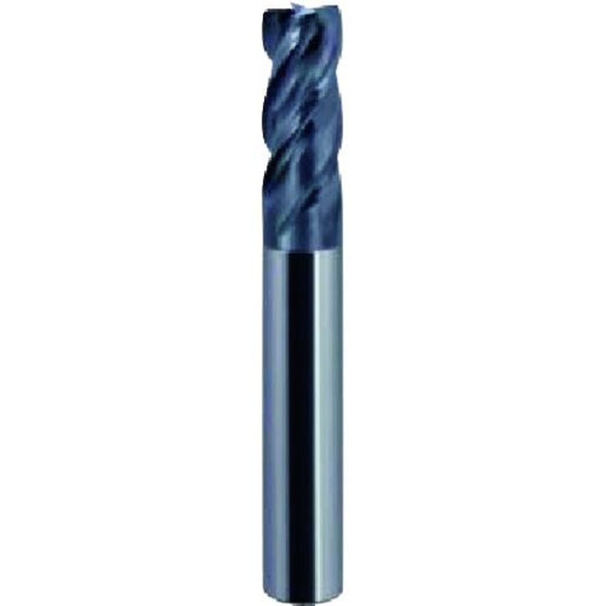 【期間限定!対象商品P2～20倍】 ウォーターミルズ　ＷＭ不等分割ラジアスエンドミル　８ｘ１２ｘ５８ｍｍ　ＡｌＴｉＮ　1本 (WSR440A081258)