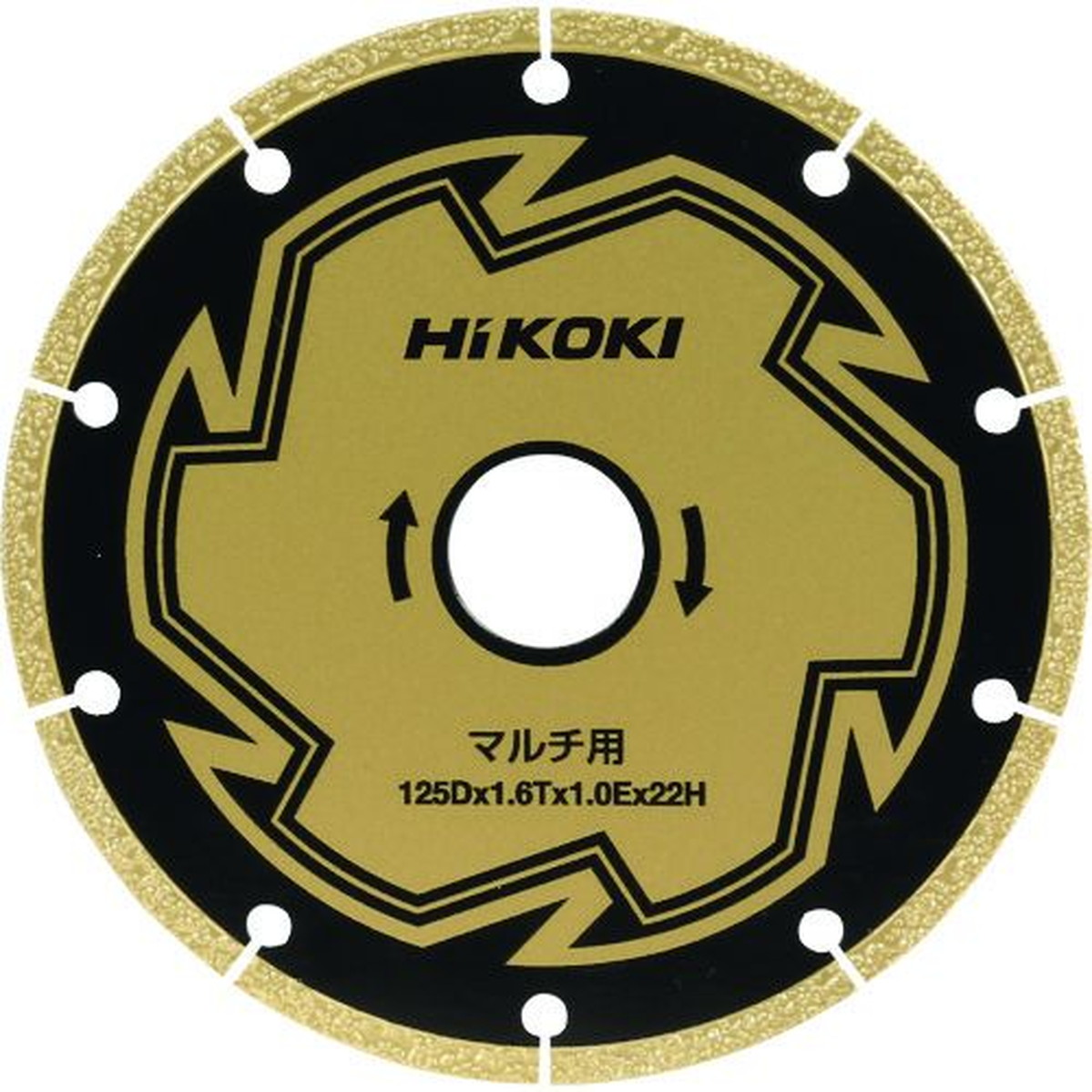 【期間限定!対象商品P2~20倍】 HiKOKI チップソー125mm マルチ用 サイディング用 1枚 (00371196)