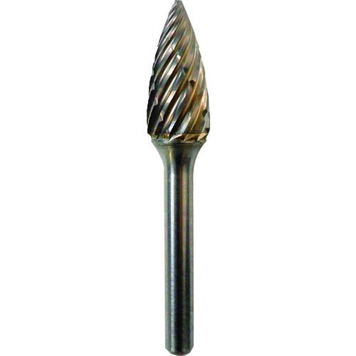 【期間限定!対象商品P2~20倍】 NRS 超硬バー トンガリd-steelカット 刃径12×刃長25×軸径6×軸長45 ロー付 1本 (TCBSTL6800)