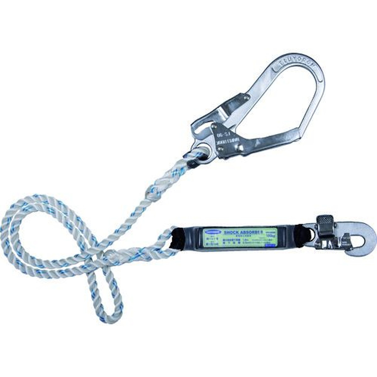 【SS押さえる 38万商いもの以上10%OFF】 ＴＳＵＹＯＲＯＮ 胴胴締め型堕ちる取り締まり用手道具用幽客yd（荷縄印字機）参打ち荷縄 緩衝器＋引っかかりＦＳ－２５・引っかかりＦＳ－９０ 1本 (TBL90BP)