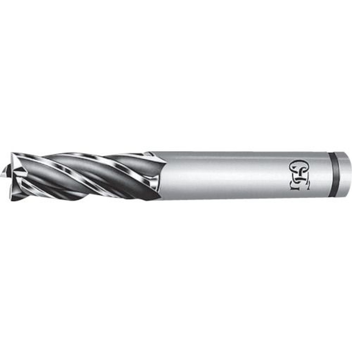 【期間限定!対象商品P2～20倍】 ＯＳＧ ハイススクエアエンドミル ＸＰＭ多刃ショート ４刃 刃径１３ｍｍ 刃長３５ｍｍ シャンク径１２ｍｍ ８９１２３ 1本 (XPMEMS13)