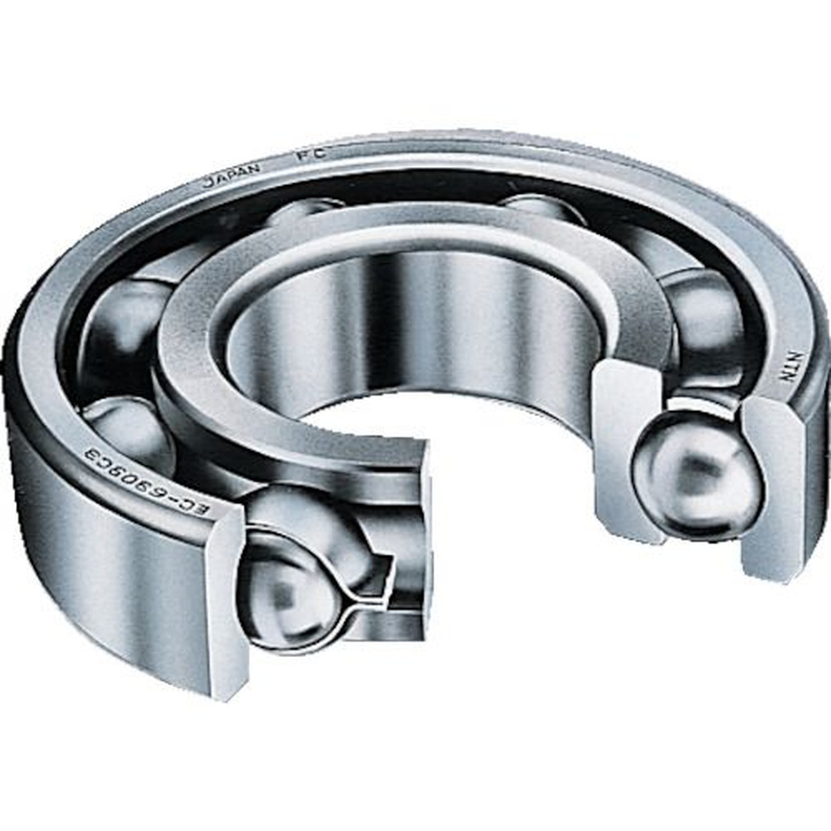 【SS制限事項 38万商いもの以上10%OFF】 ＮＴＮ Ｂ中形ボールベアリング（開放的手合い）個人的径９５粍端っこ径１２０粍幅１３粍 1個 (6819)