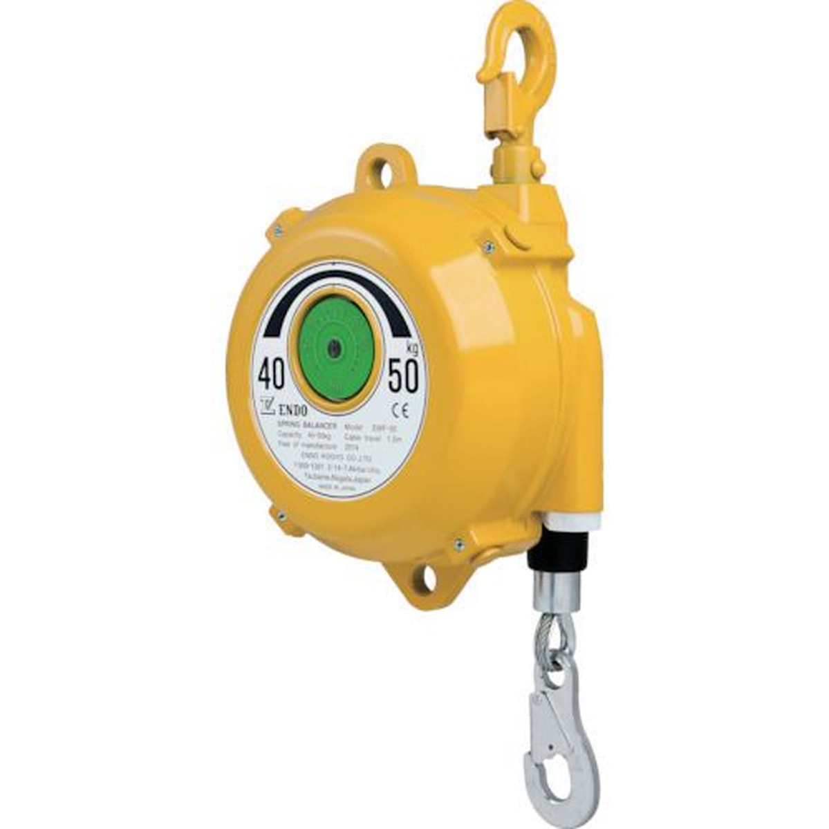 【継続期間制限事項!客体商いものP2～20倍】 ＥＮＤＯ スプリングバランサー ＥＷＦ－５０ ４０～５０Ｋｇ １．５ｍ 1台 (EWF50) DIY・工具-花・ガーデン・DIY-その他