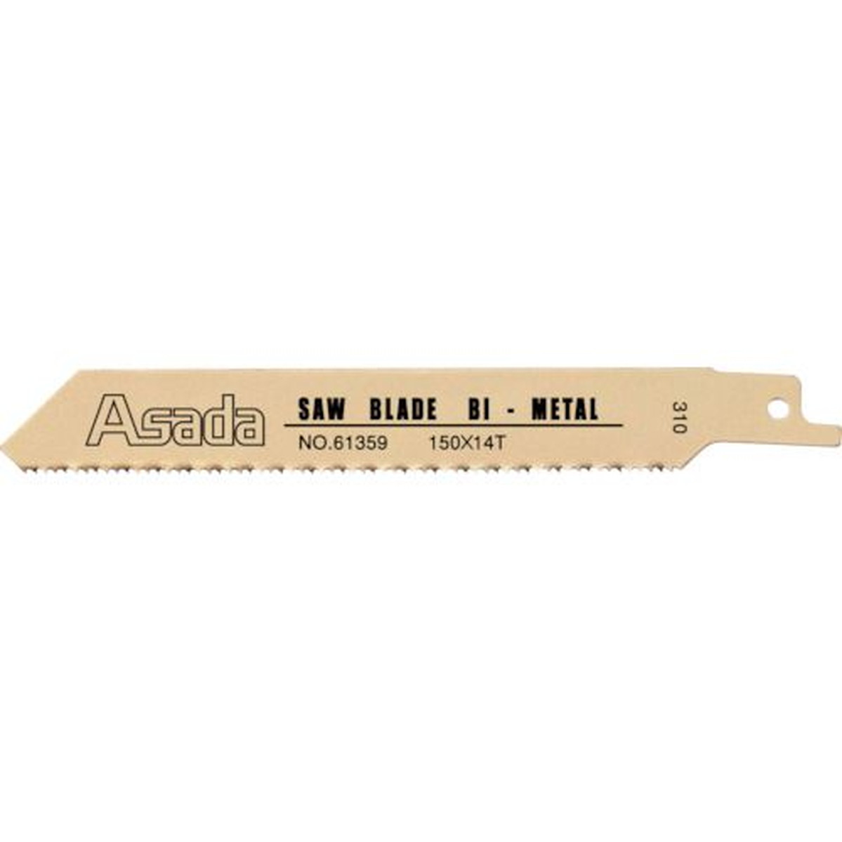 【期間限定!対象商品P2～20倍】 Ａｓａｄａ セーバーソーのこ刃 バイメタル １５０×１８山 10本 (61360)