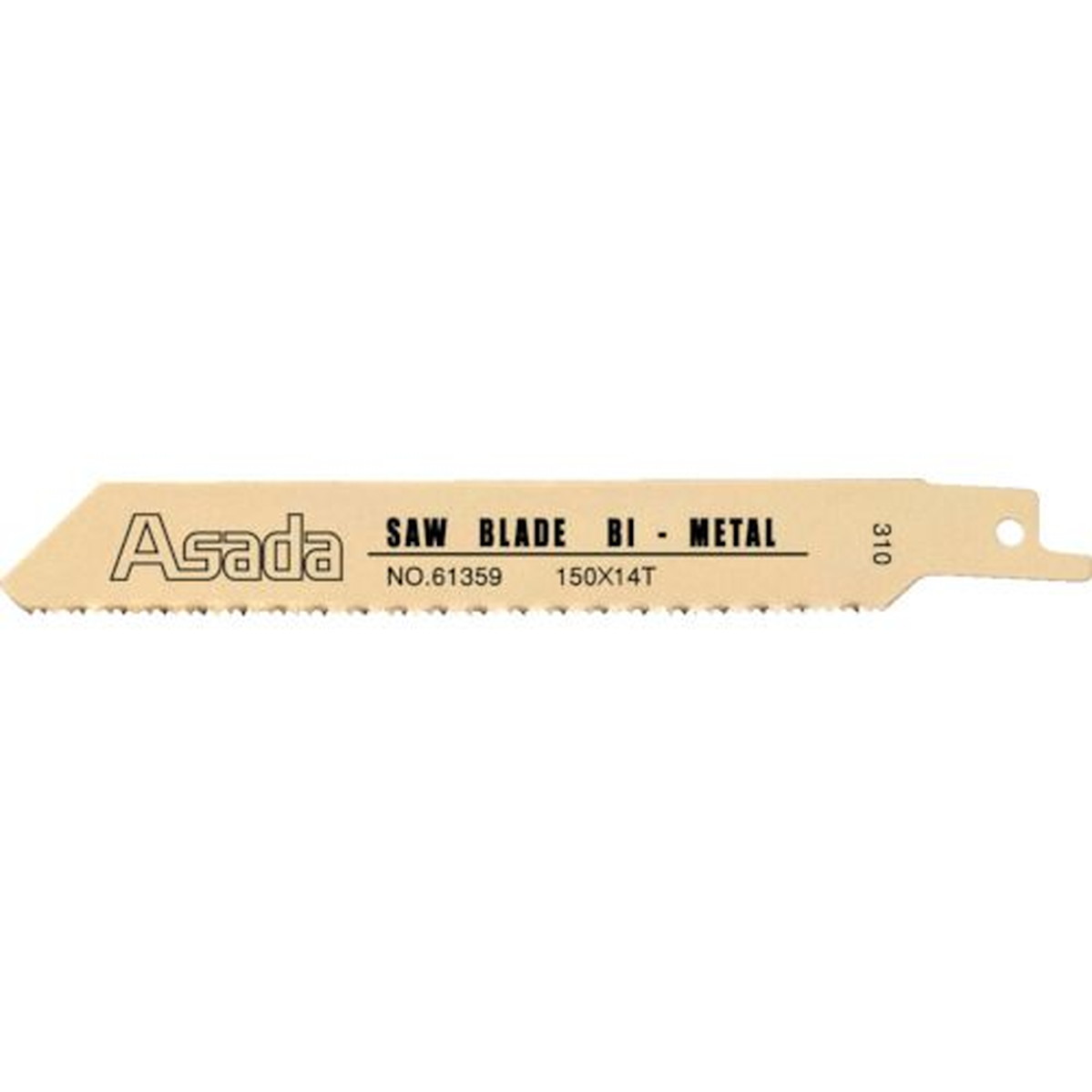 【期間限定!対象商品P2～20倍】 Ａｓａｄａ　セーバーソーのこ刃　バイメタル　２５０×１８山　10本 (61461)