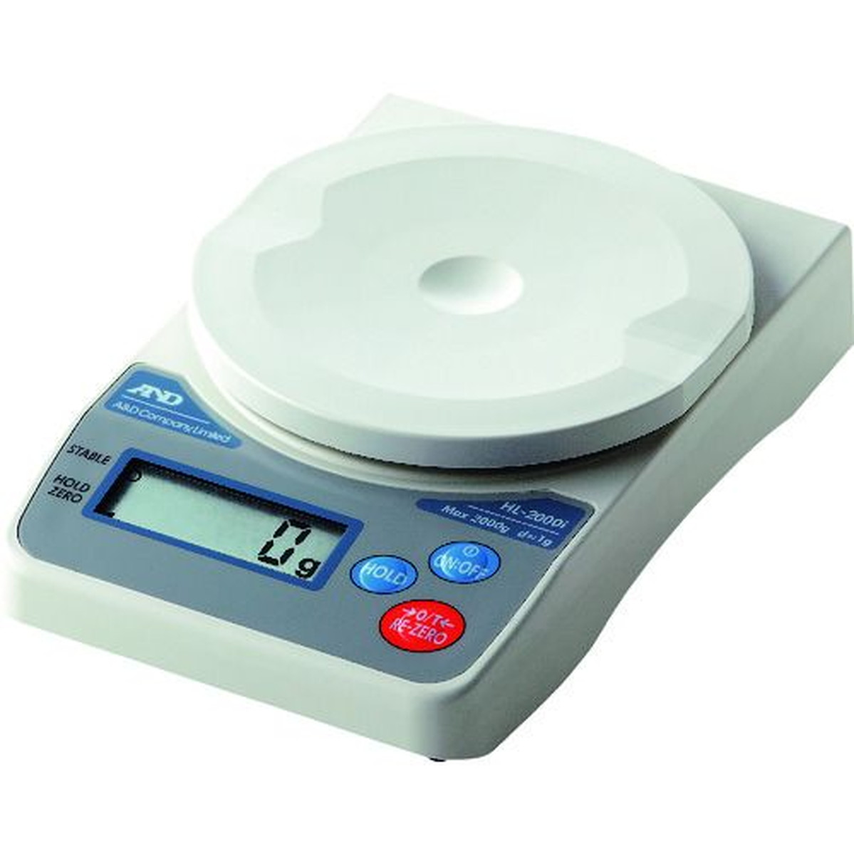 【SS制限事項 38万商いもの以上10%OFF】 Ａ＆Ｄ デジタルはかり１ｇ／２０００ｇ 1台 (HL2000I)