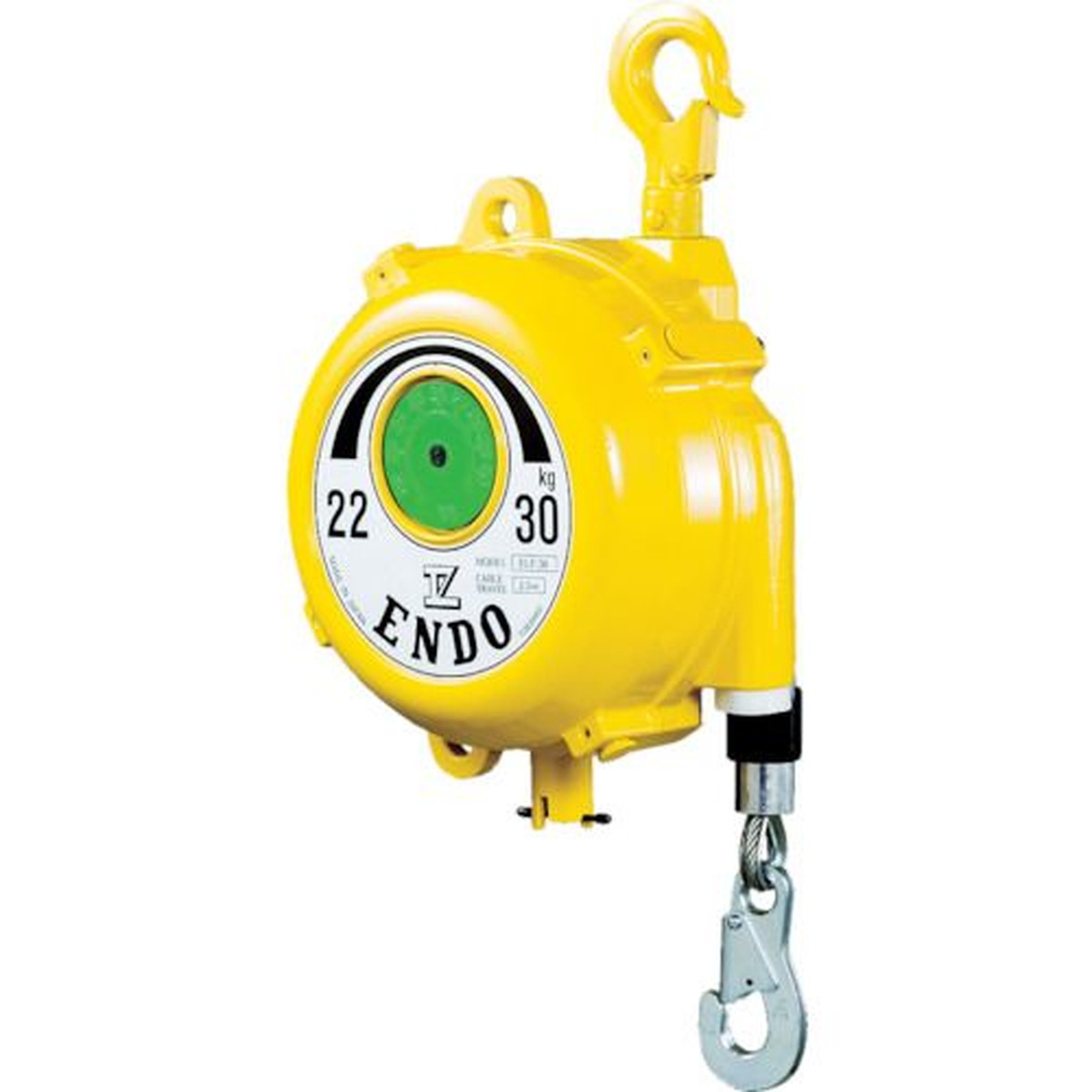 【SS制限事項 38万商いもの以上10%OFF】 ＥＮＤＯ スプリングバランサー ＥＬＦ－３０ ２２～３０Ｋｇ ２．５ｍ 1台 (ELF30)