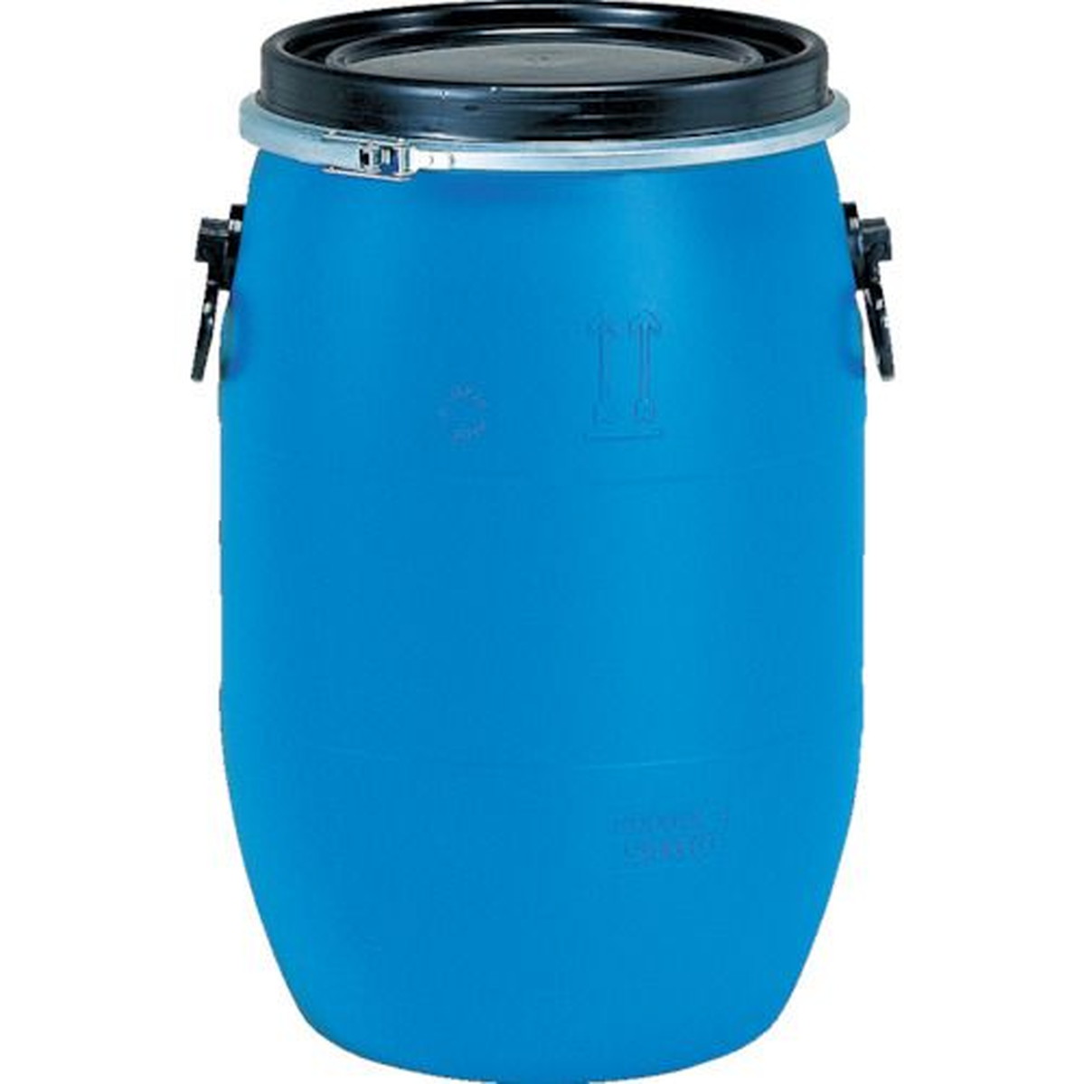 【期間限定!対象商品P2~20倍】 サンコー プラスチックドラムオープンタイプ 850054 PDO60L-1ブルー 1本 (SKPDO60L1BL)