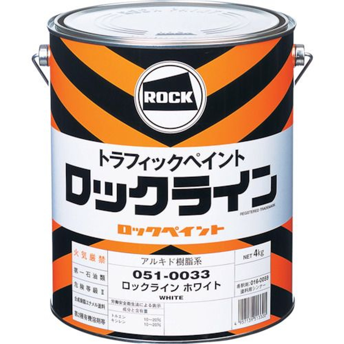 【期間限定!対象商品P2～20倍】 ロック　ロックライン　ムエンエロー　４ｋｇ　1缶 (051003502)