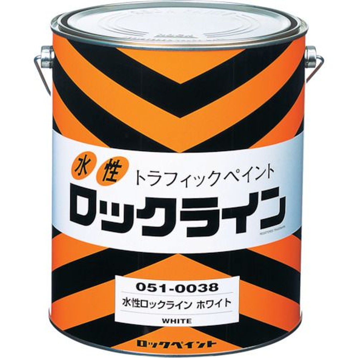 【期間限定!対象商品P2～20倍】 ロック　水性ロックライン　ムエンエロー　３Ｌ　1缶 (051004002)