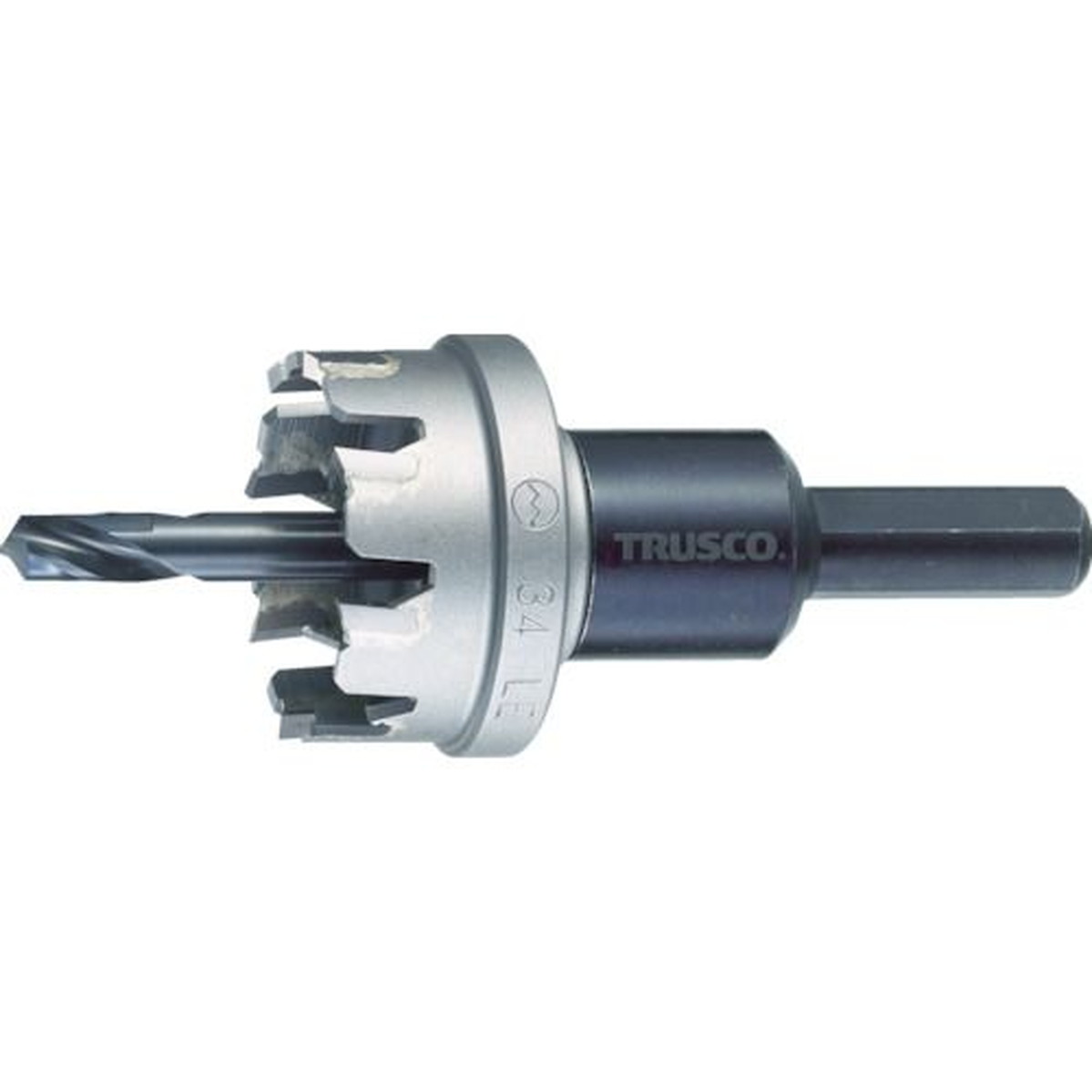 【SS制限事項 38万商いもの以上10%OFF】 ＴＲＵＳＣＯ 超硬ステンレスホールカッター １３０粍 1本 (TTG130)