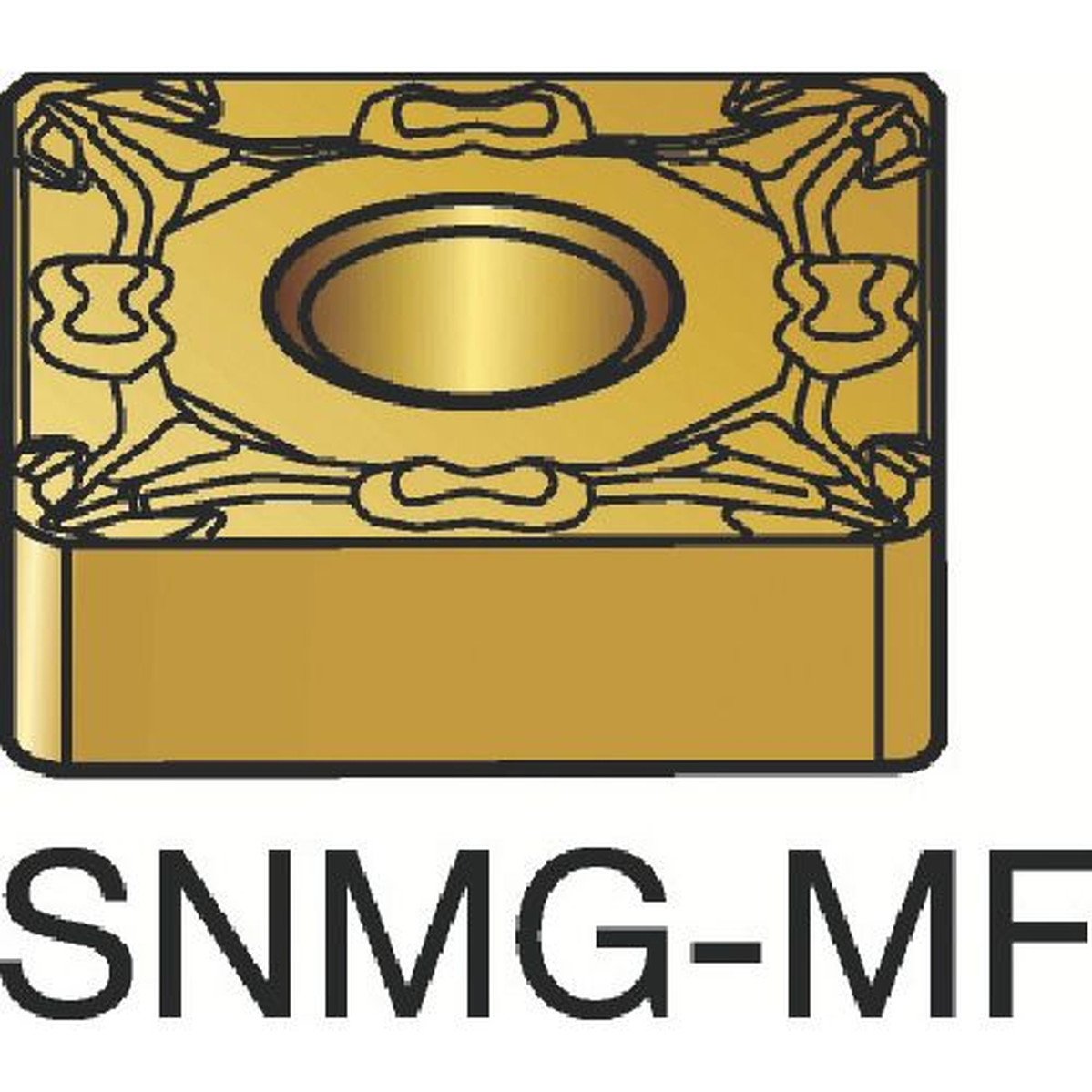 【SS押さえる 38万商いもの以上10%OFF】 ＳＡＮＤＶＩＫ Ｔ－Ｍａｘ Ｐ 旋削用ネガ手当て（１１０） １１１５ 10個 (SNMG120404MF)