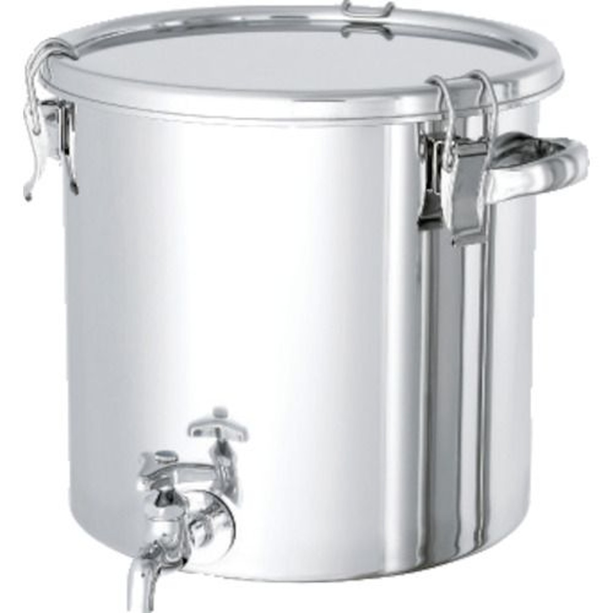 【期間限定!対象商品P2～20倍】 ＭＯＮＯＶＡＴＥ ステンレスタンク ストレート密閉タンク（蛇口付） １０Ｌ 1個 (CTHW24)