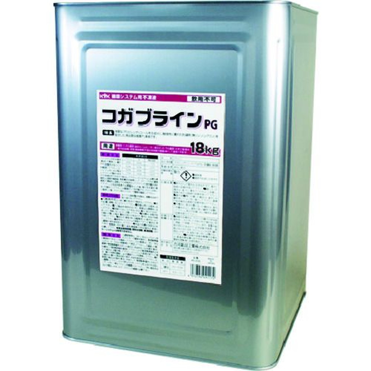 【期間限定!対象商品P2~20倍】 KYK コガブラインPG18kg 1本 (45206)|福祉用具のバリューケア