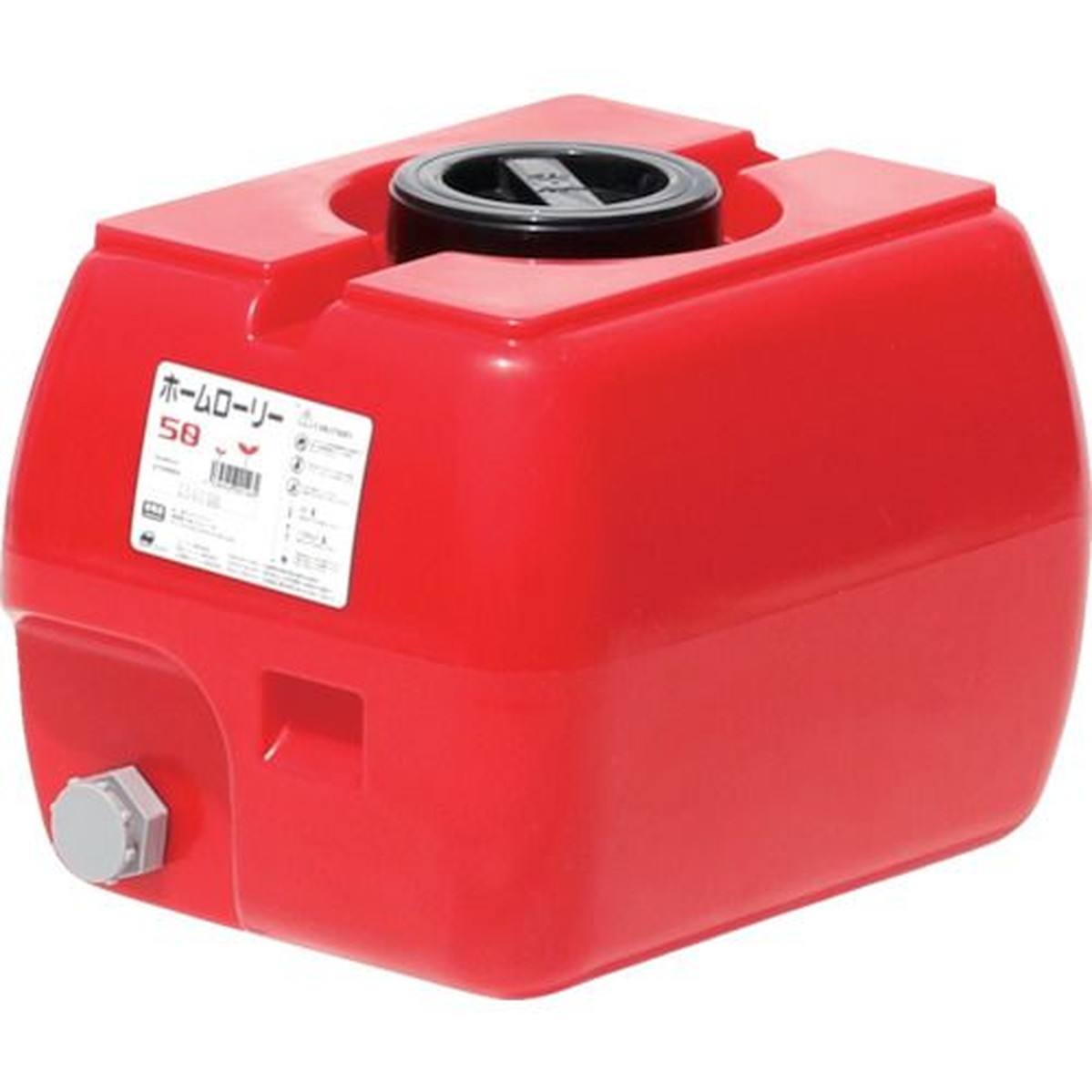 【SS押さえる 38万商いもの以上10%OFF】 ＳＵＩＫＯ ホームローリータンク５０ 赤 1個 (HLT50R)