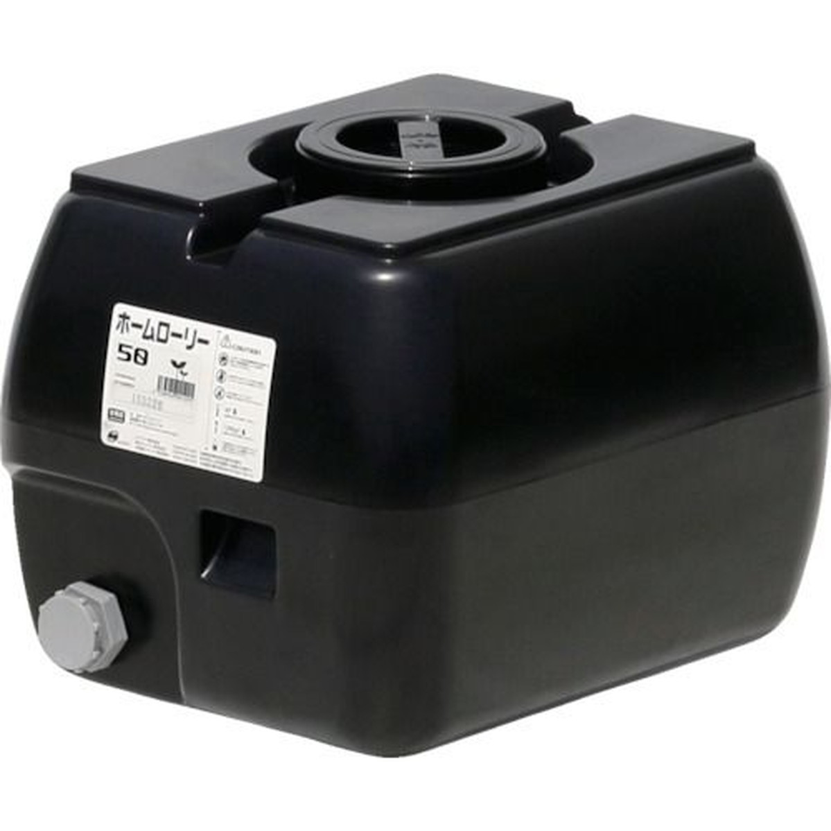 【SS押さえる 38万商いもの以上10%OFF】 ＳＵＩＫＯ ホームローリータンク５０ 黒 1個 (HLT50BK)