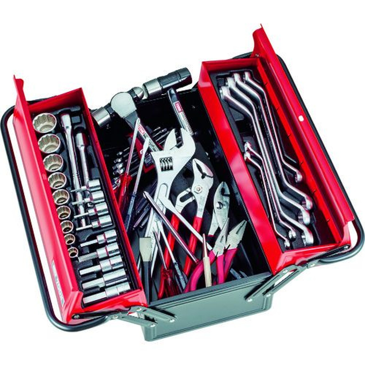 【期間限定!対象商品P2～20倍】 ＴＯＮＥ ツールセット（ヘキサゴンタイプ） ５７ｐｃｓ 1Ｓ (700H)