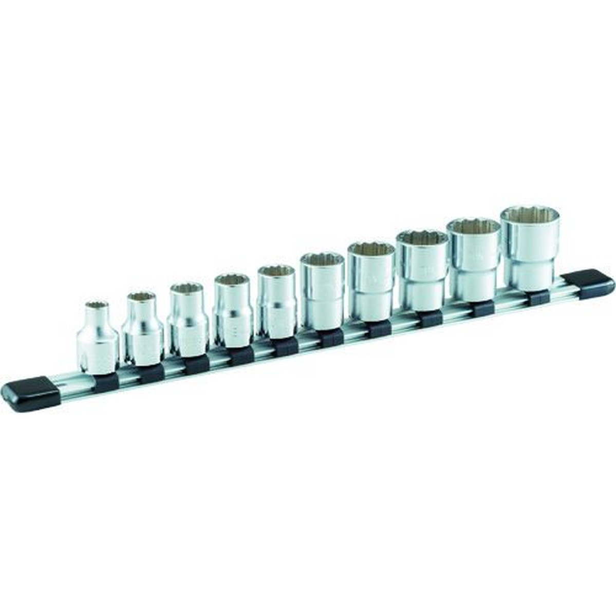 【期間限定!対象商品P2～20倍】 ＴＯＮＥ　ソケットセット（１２角・ホルダー付）　１０ｐｃｓ　差込角１２．７ｍｍ　1Ｓ (HD410)｜福祉用具のバリューケア