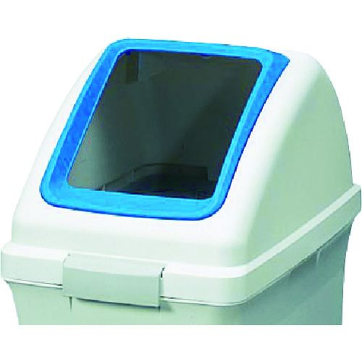 【期間限定!対象商品P2～20倍】 コンドル　屋内用屑入れ　リサイクルトラッシュＥＣＯ－９０用　角穴蓋　青　1個 (YW135LOP1BL)