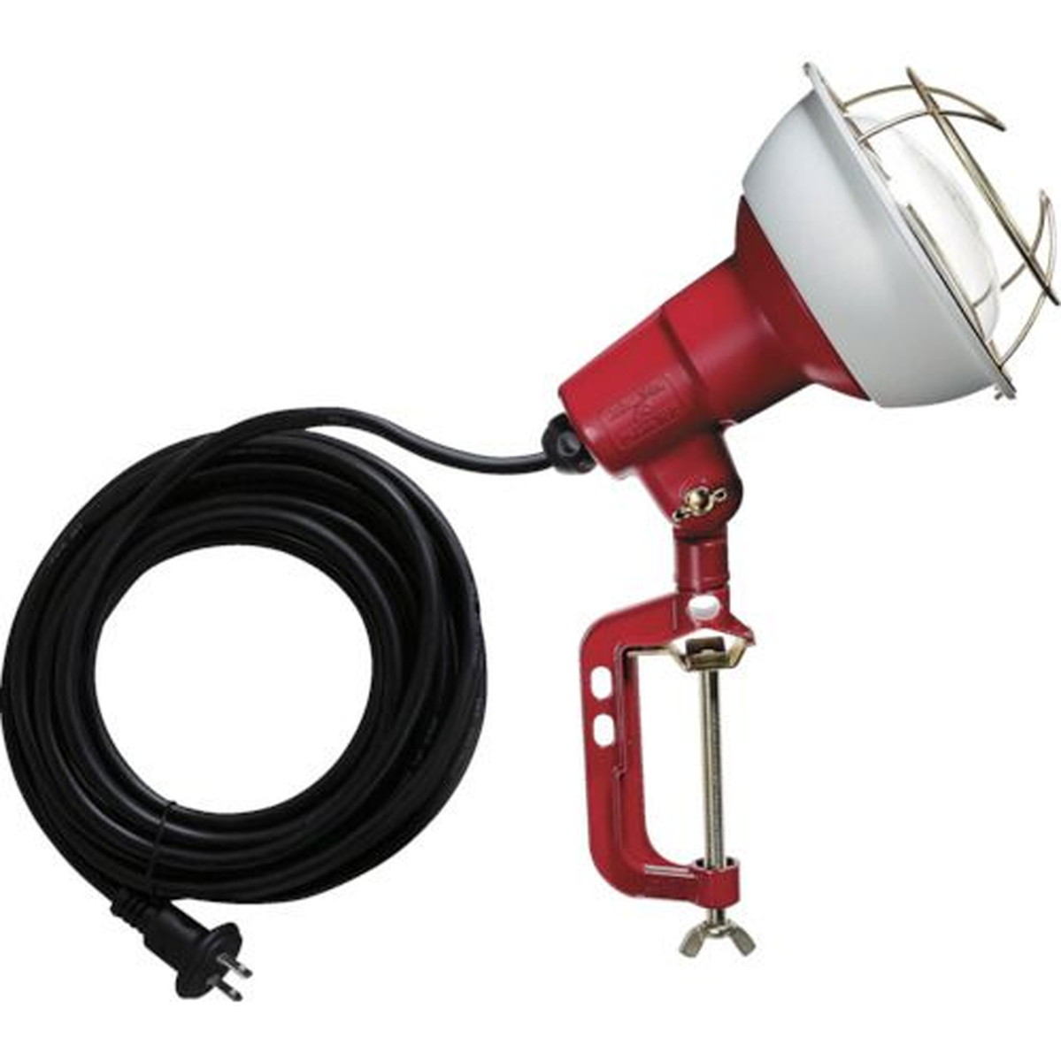 【期間限定!対象商品P2～20倍】 ハタヤ　防雨型作業灯　リフレクターランプ２００Ｗ　１００Ｖ電線５ｍ　バイス付　1台 (RC205)