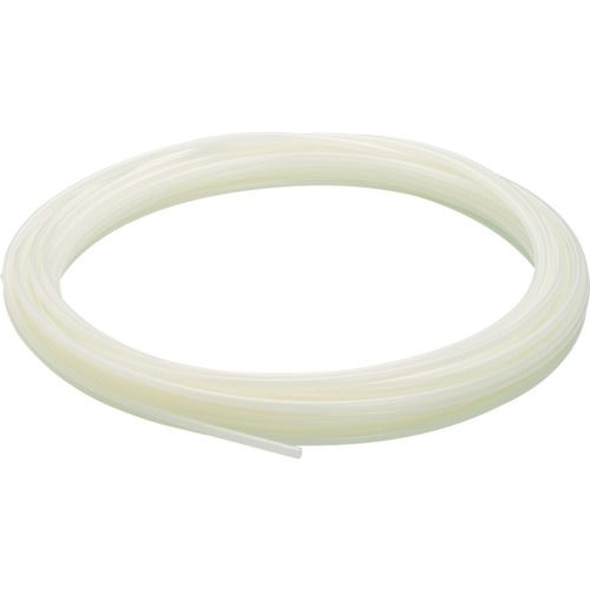 【SS押さえる 38万商いもの以上10%OFF】 ＰＩＳＣＯ ソフトナイロンチューブ 乳白 ８Ｘ６．０ １００Ｍ 1巻 (NB0860100W)