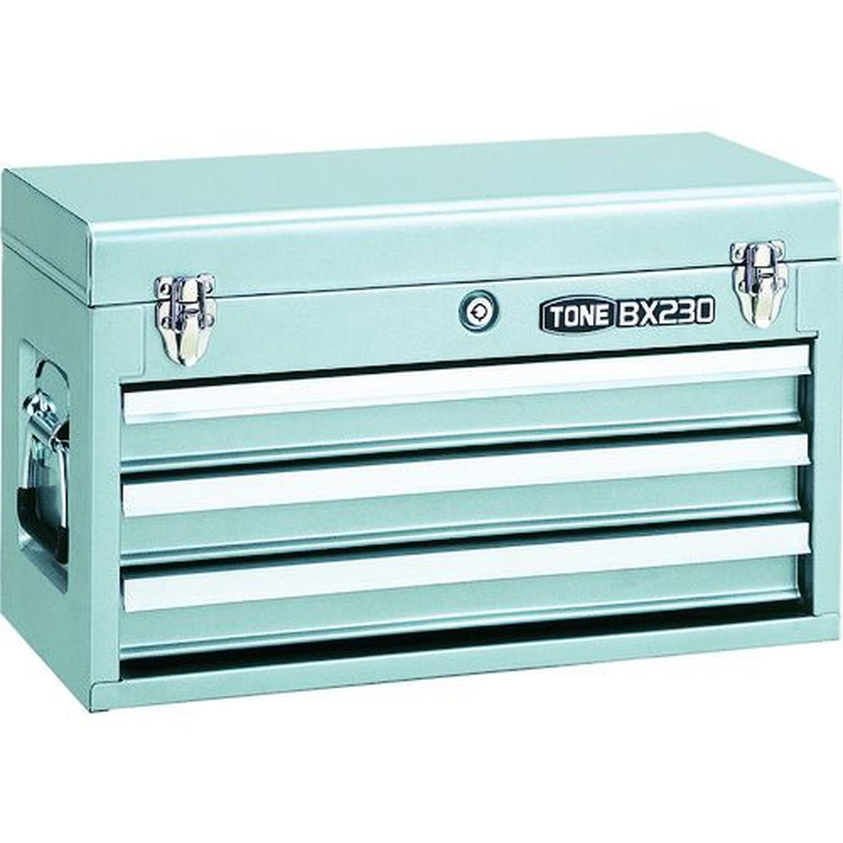【期間限定!対象商品P2～20倍】 ＴＯＮＥ　ツールチェスト　５０８Ｘ２３２Ｘ３０２ｍｍ　シルバー　1個 (BX230SV) 17,491円
