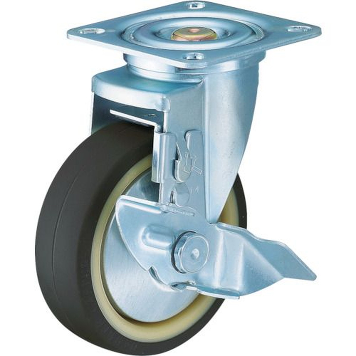 【期間限定!対象商品P2～20倍】 ハンマー　特殊鋼板製　自在　ＳＰ付　ウレタンＢ車１５０ｍｍ　1個 (413YSUB150)