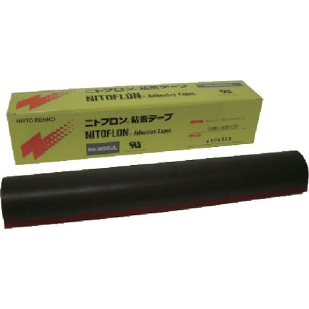 【SS押さえる 38万商いもの以上10%OFF】 日東 ふっ素脂ねばり着く磁気テープ ニトフロンねばり着く磁気テープ Ｎｏ．９０３ＵＬ ０．０８粍×２５０粍×１０ｍ 1巻 (903X08X250)