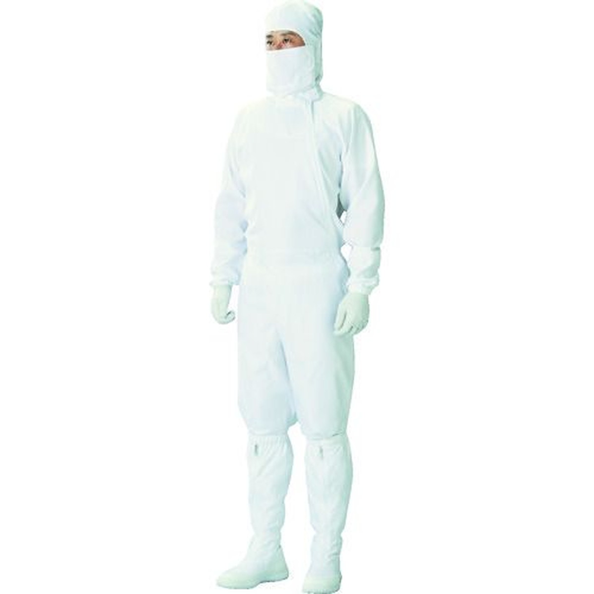 【期間限定!対象商品P2～20倍】 ＡＤＣＬＥＡＮ　クリーンスーツ　白　Ｓ　1着 (LE11051S)