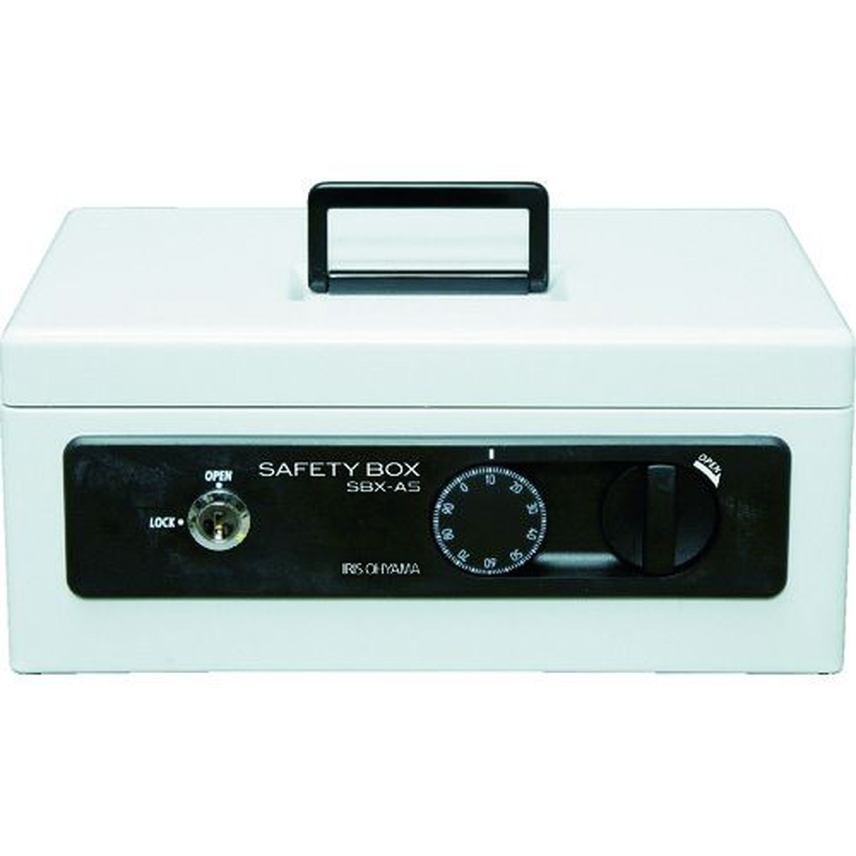 【期間限定!対象商品P2～20倍】 ＩＲＩＳ　５５８２３０　手提げ金庫　ＳＢＸ&minus;Ａ５　グレー　1台 (SBXA5GY)｜福祉用具のバリューケア