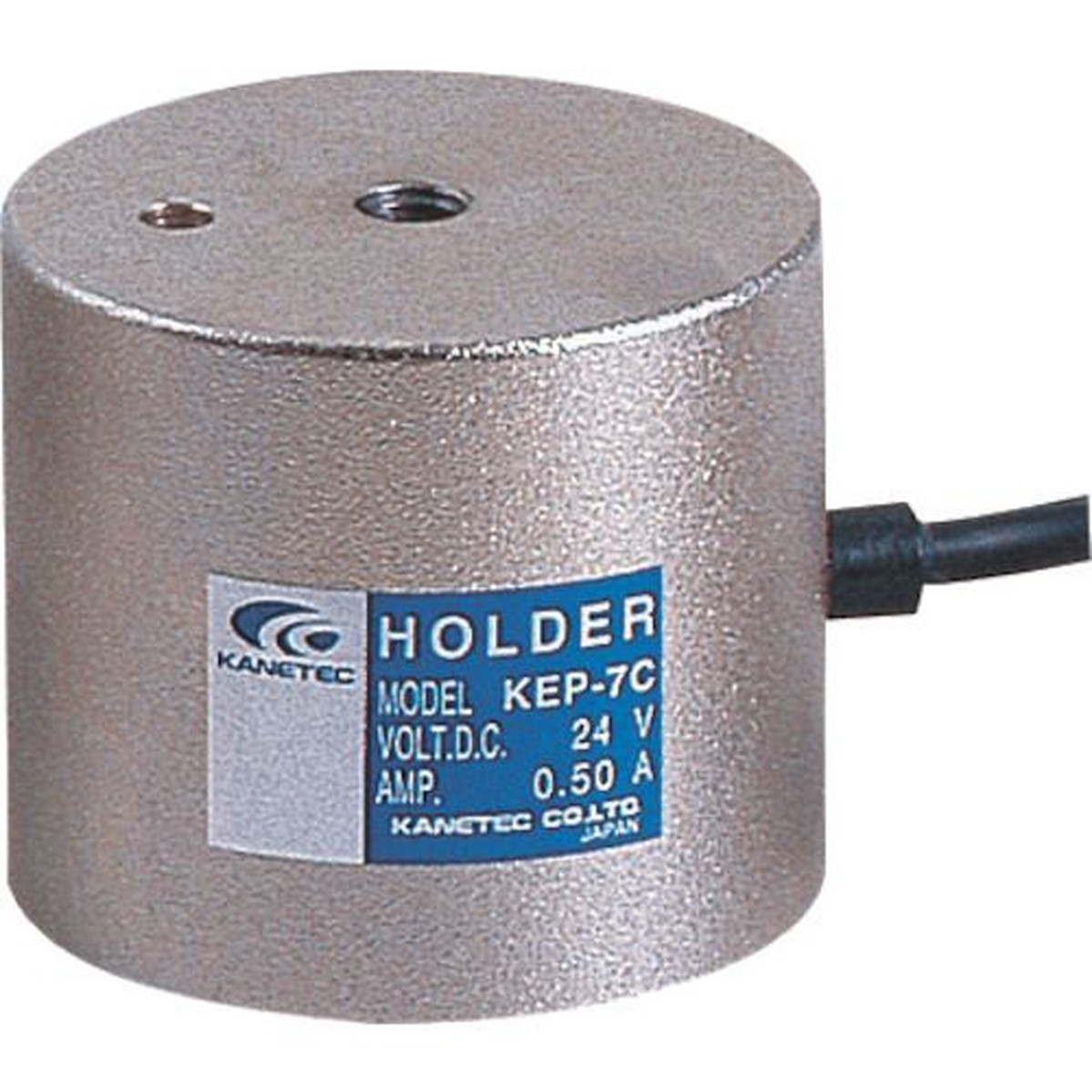 【期間限定!対象商品P2～20倍】 ＫＡＮＥＴＥＣ　円形永電磁ホルダ　径７０ｍｍ×高さ６０ｍｍ　1台 (KEP7C)