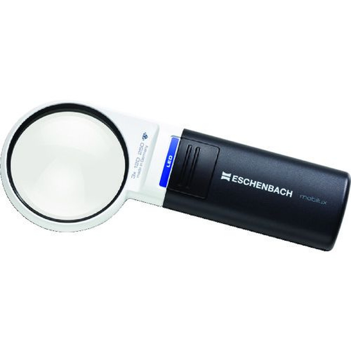 【期間限定!対象商品P2~20倍】 エッシェンバッハ LEDワイドライトルーペ 倍率3倍 1個 (15112)|福祉用具のバリューケア