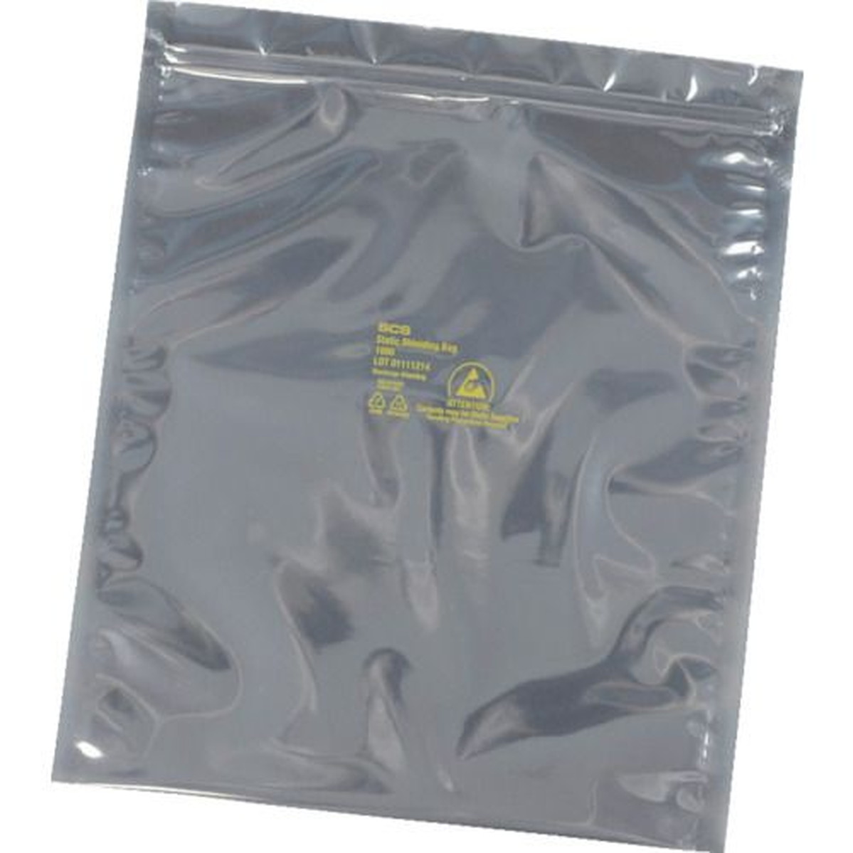 【期間限定!対象商品P2~20倍】 SCS 静電気シールドバッグ ジップトップタイプ152X254mm 100枚入 1箱 (300610)