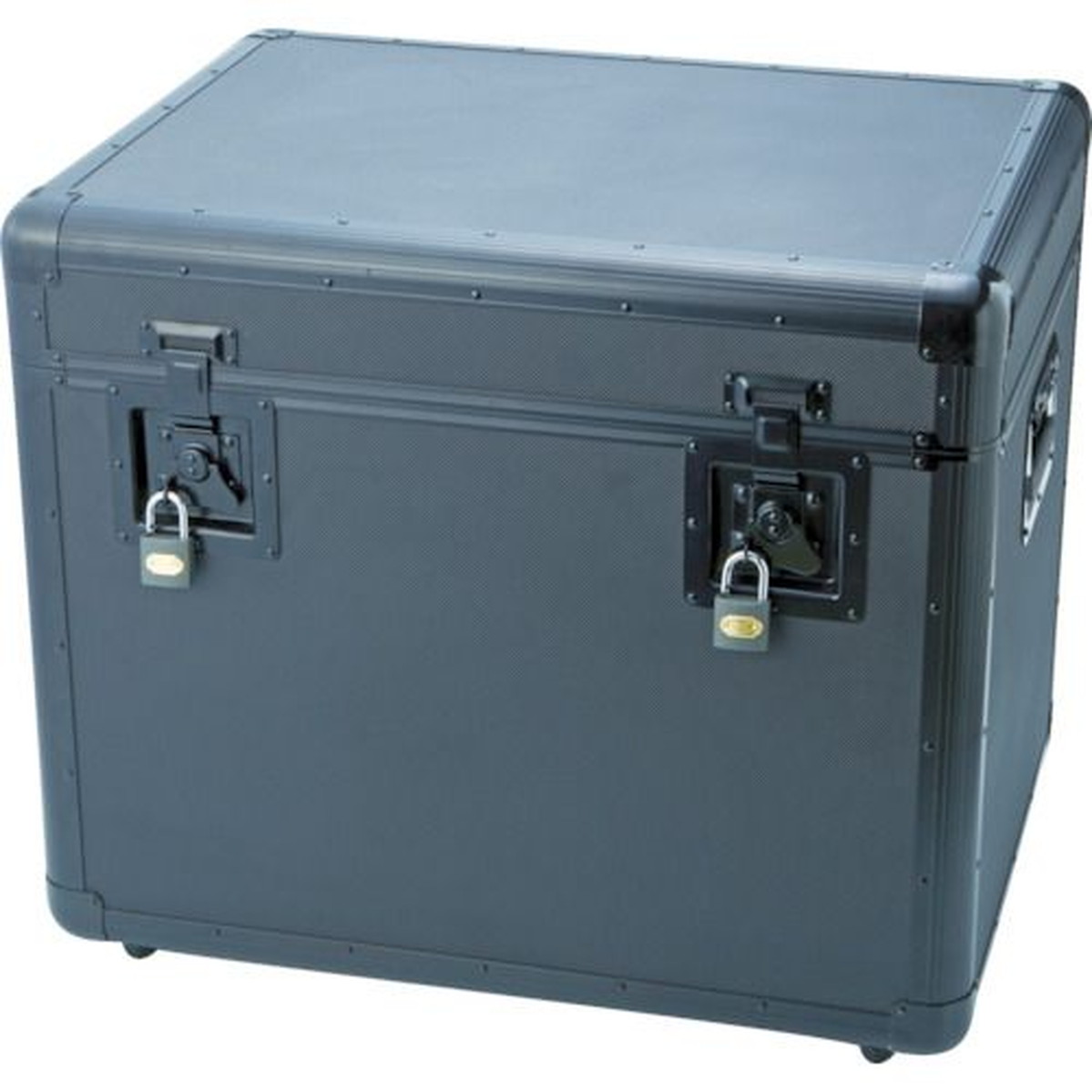 【期間限定!対象商品P2～20倍】 ＴＲＵＳＣＯ　万能アルミ保管箱　黒　６１０Ｘ４５７Ｘ５０８　1個 (TAC610BK)｜福祉用具のバリューケア 22,416円