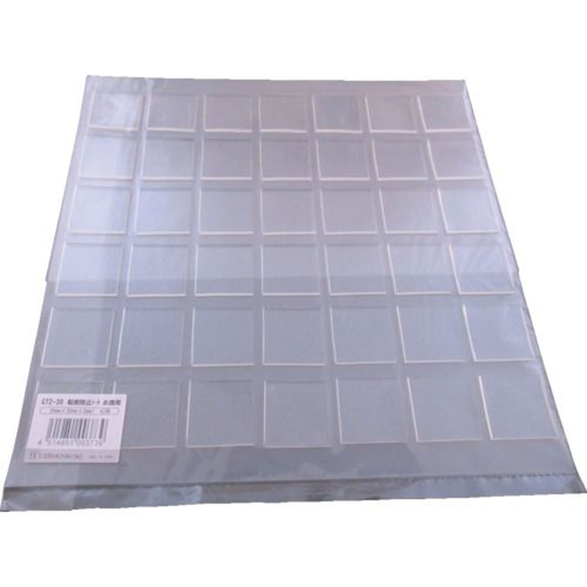 【期間限定!対象商品P2～20倍】 ＥＸＳＥＡＬ　耐震ゲル　転倒防止シート　お徳用３０Ｘ３０Ｘ２ｍｍ（角型）　1袋 (GT230)
