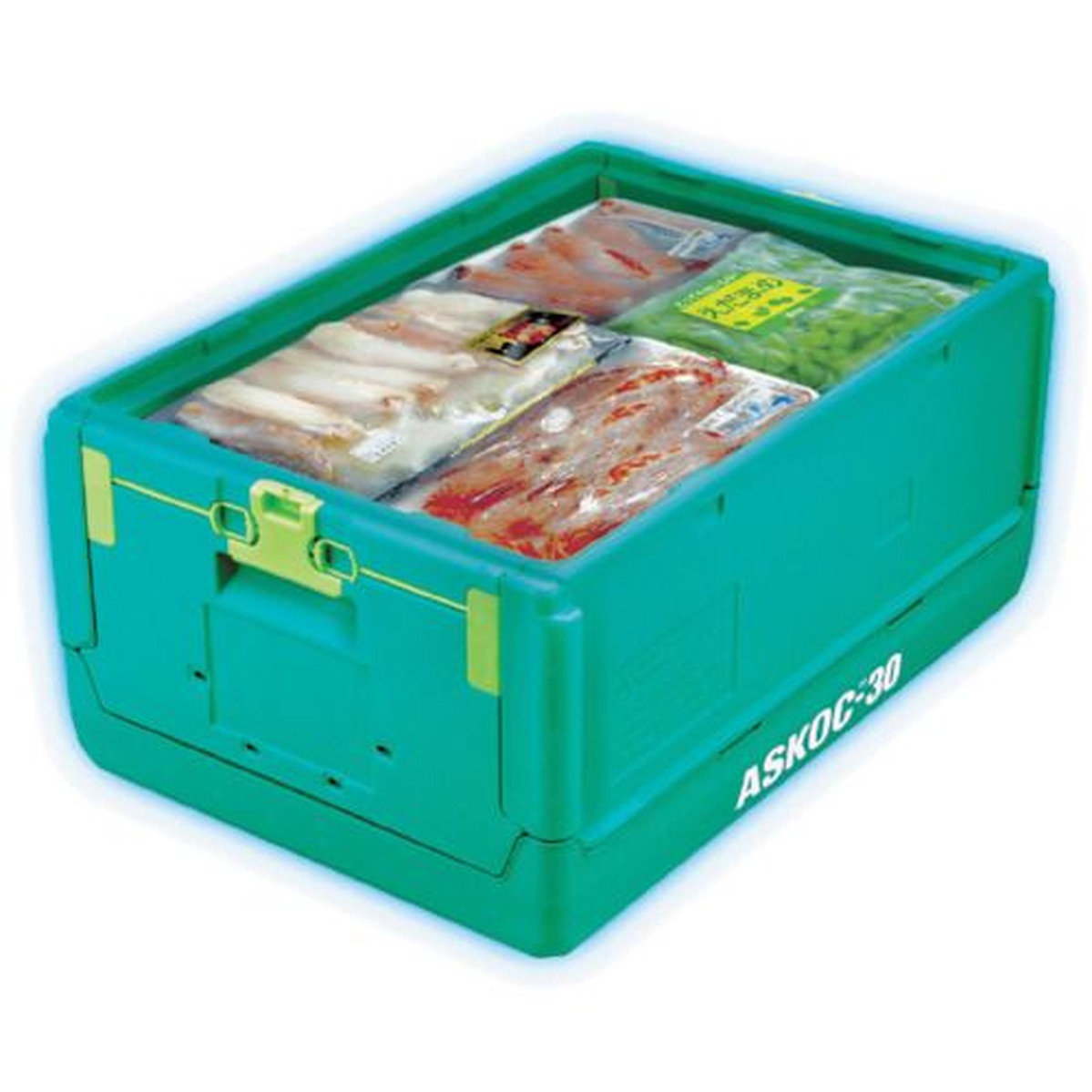 【SS押さえる 38万商いもの以上10%OFF】 ヒシ ＡＳＫＯＣ－３０本体・蓋仕掛ける 緑 1Ｓ (ASKOC30SET)
