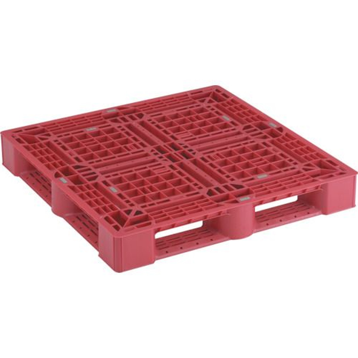 【SS制限事項 38万商いもの以上10%OFF】 ＴＲＵＳＣＯ 脂調色板 片面４方差 １１００Ｘ１１００ 赤 1枚 (SLA1111NR)