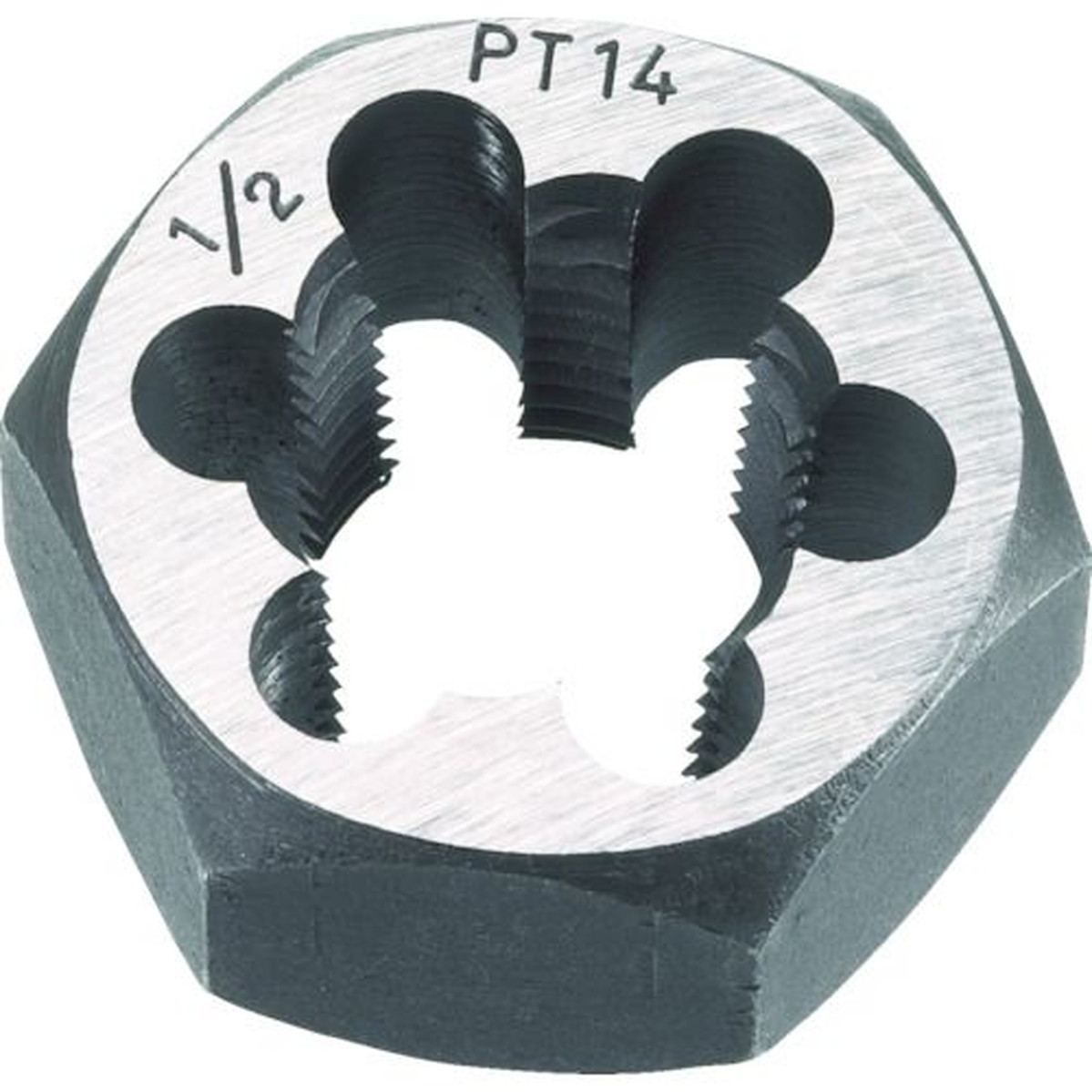 【SS制限事項 38万商いもの以上10%OFF】 ＴＲＵＳＣＯ 六角サラエナットダイス ＰＴ７／８－１４ 1個 (TD678PT14)