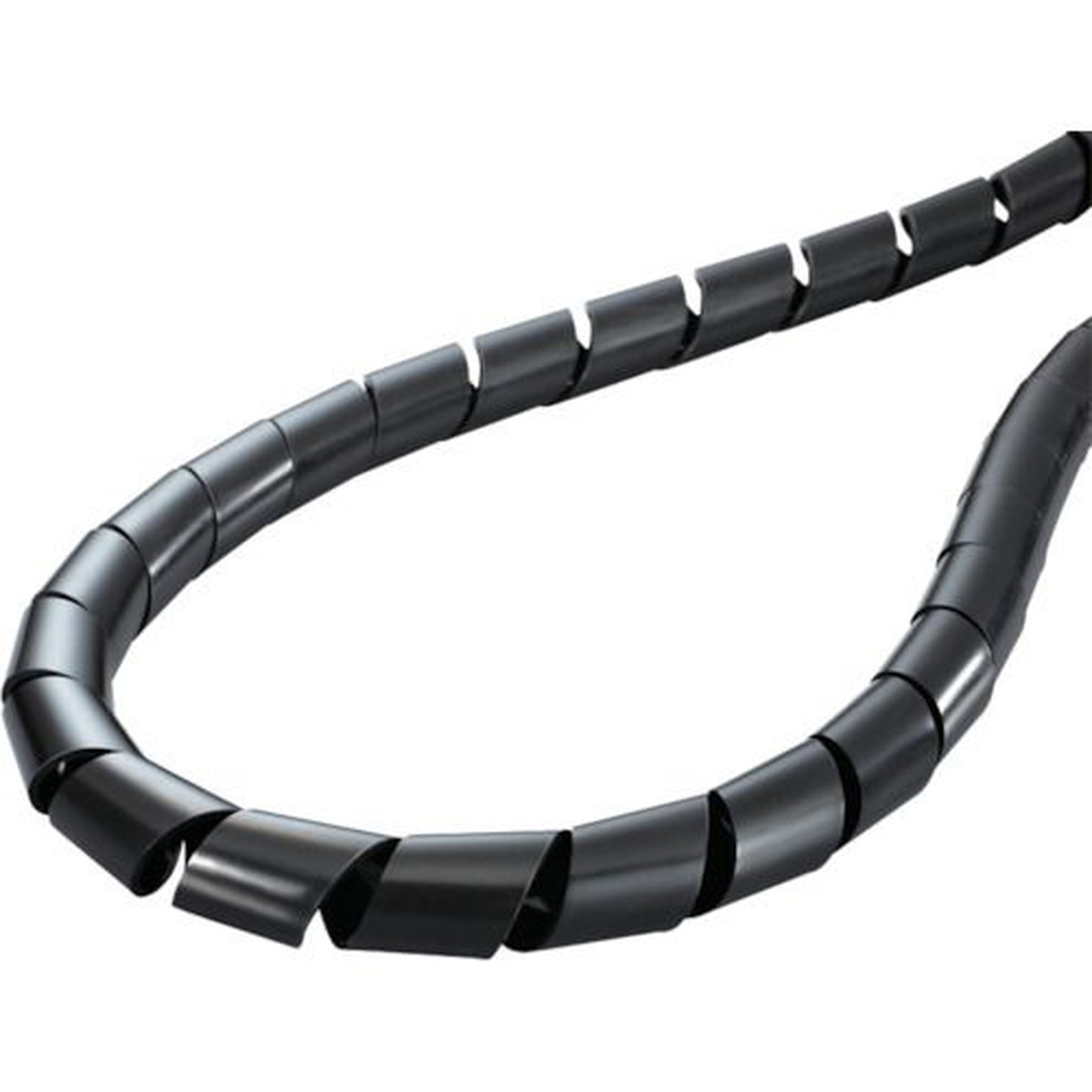 【SS押さえる 38万商いもの以上10%OFF】 ＴＹＴＯＮ 渦巻き熱電子管 （ポリエチレン製 耐候品位） 黒 長さ５０ｍ 1巻 (TS12W)