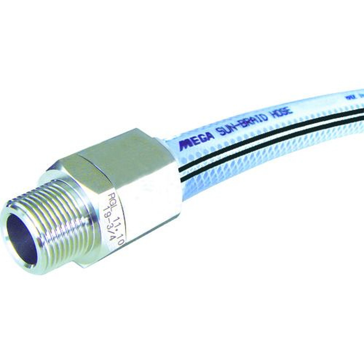 【SS押さえる 38万商いもの以上10%OFF】 十川 ＭＥＧＡサンブレーホース １５×２２粍 １０ｍ （専用あと継ぎ付） 1巻 (SB1510TH1512B)
