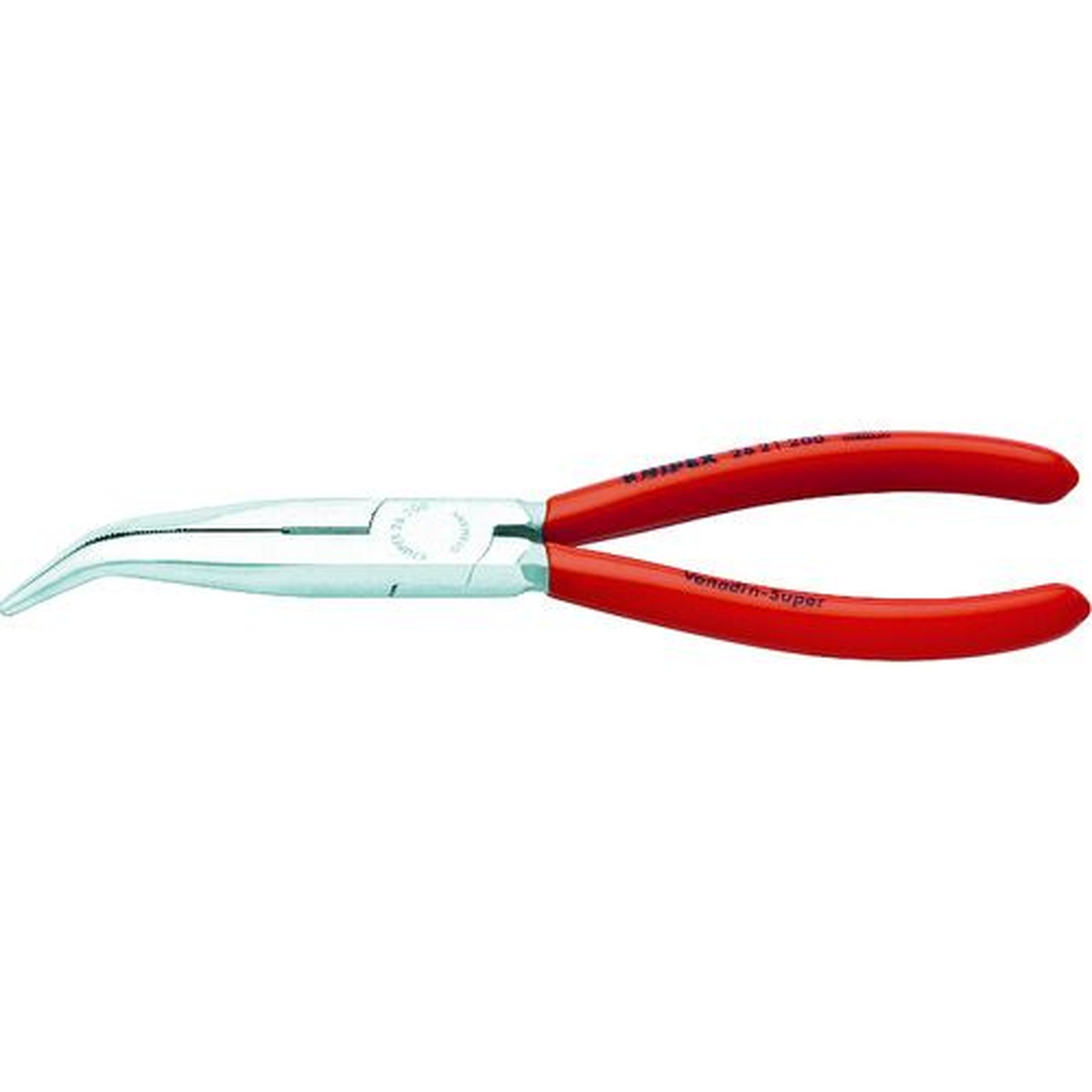 【期間限定!対象商品P2～20倍】 ＫＮＩＰＥＸ　先曲ロングラジオペンチ　２００ｍｍ　1丁 (2621200)
